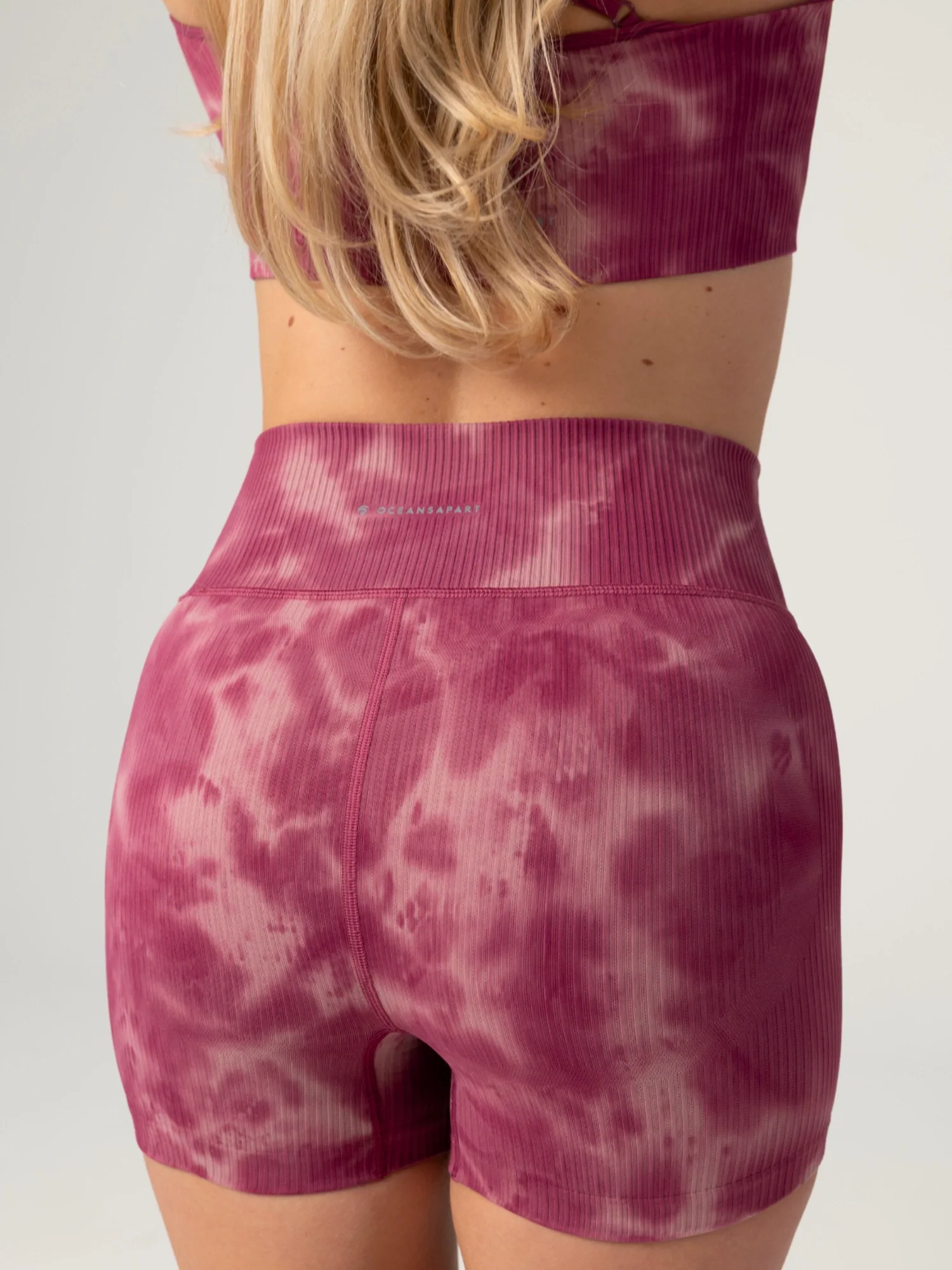 Maya Hotpant Set - Berry Bliss Tie Dye - Image 4