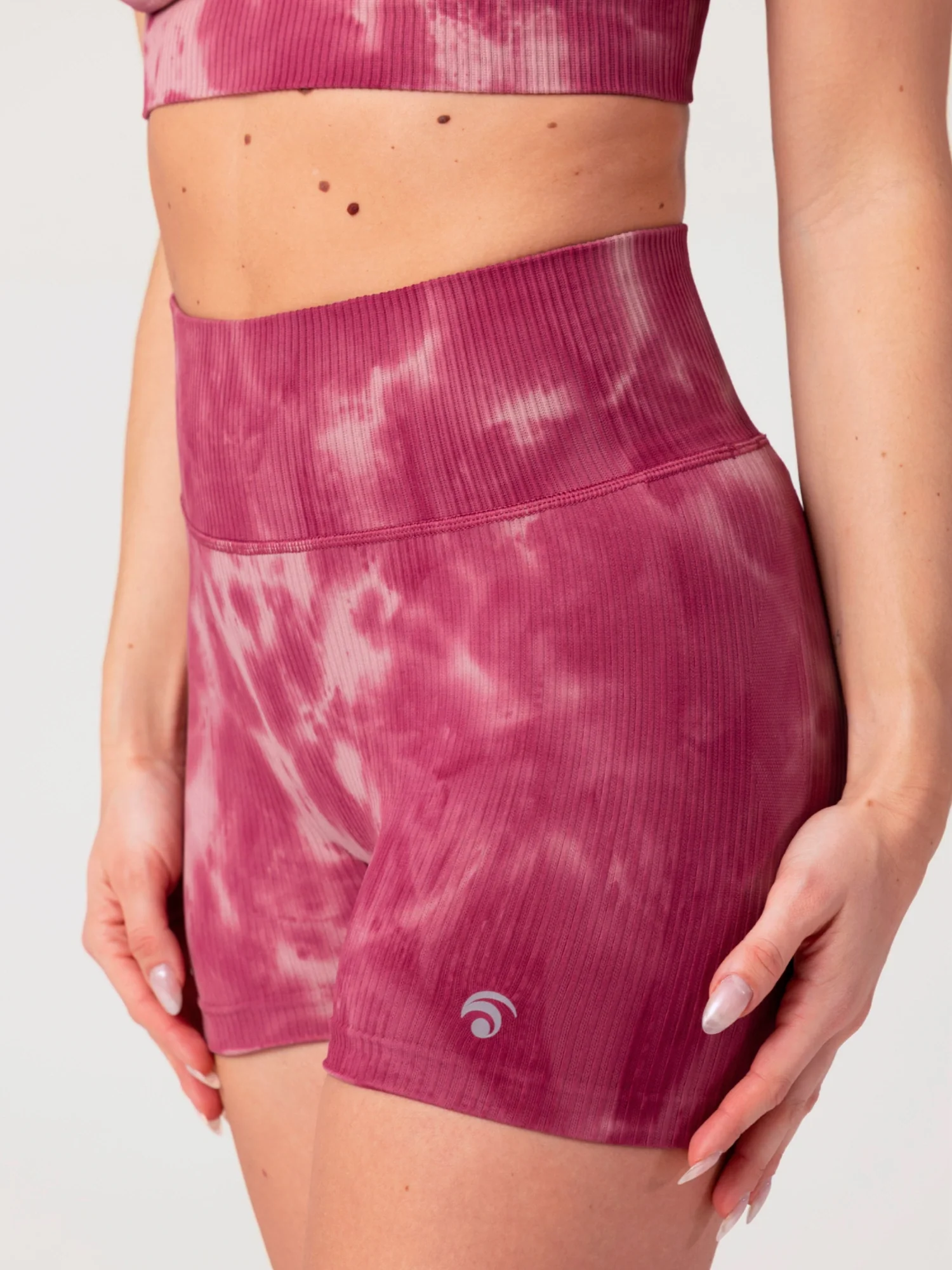 Maya Hotpant Set - Berry Bliss Tie Dye - Image 5