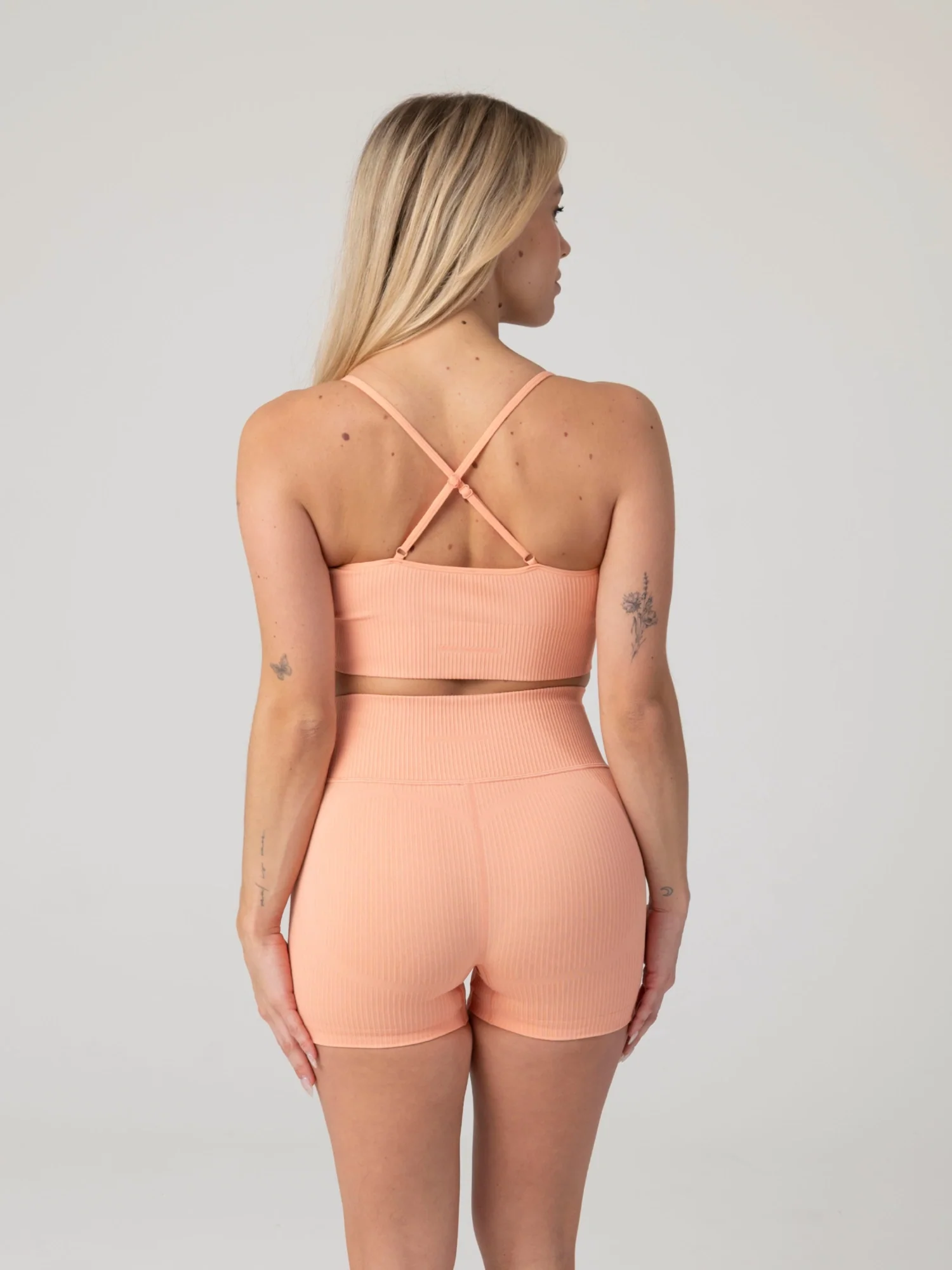 Maya Hotpant Set - Peach Blush - Image 4